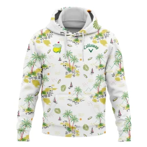 Callaway Landscape With Palm Trees Beach And Oceann Masters Tournament Zipper Hoodie Shirt Style Classic Zipper Hoodie Shirt