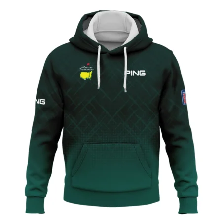 Ping Masters Tournament Sport Jersey Pattern Dark Green Hoodie Shirt Style Classic Hoodie Shirt