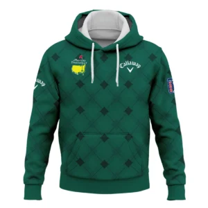 Golf Masters Tournament Green Argyle Pattern Callaway Zipper Hoodie Shirt Style Classic Zipper Hoodie Shirt