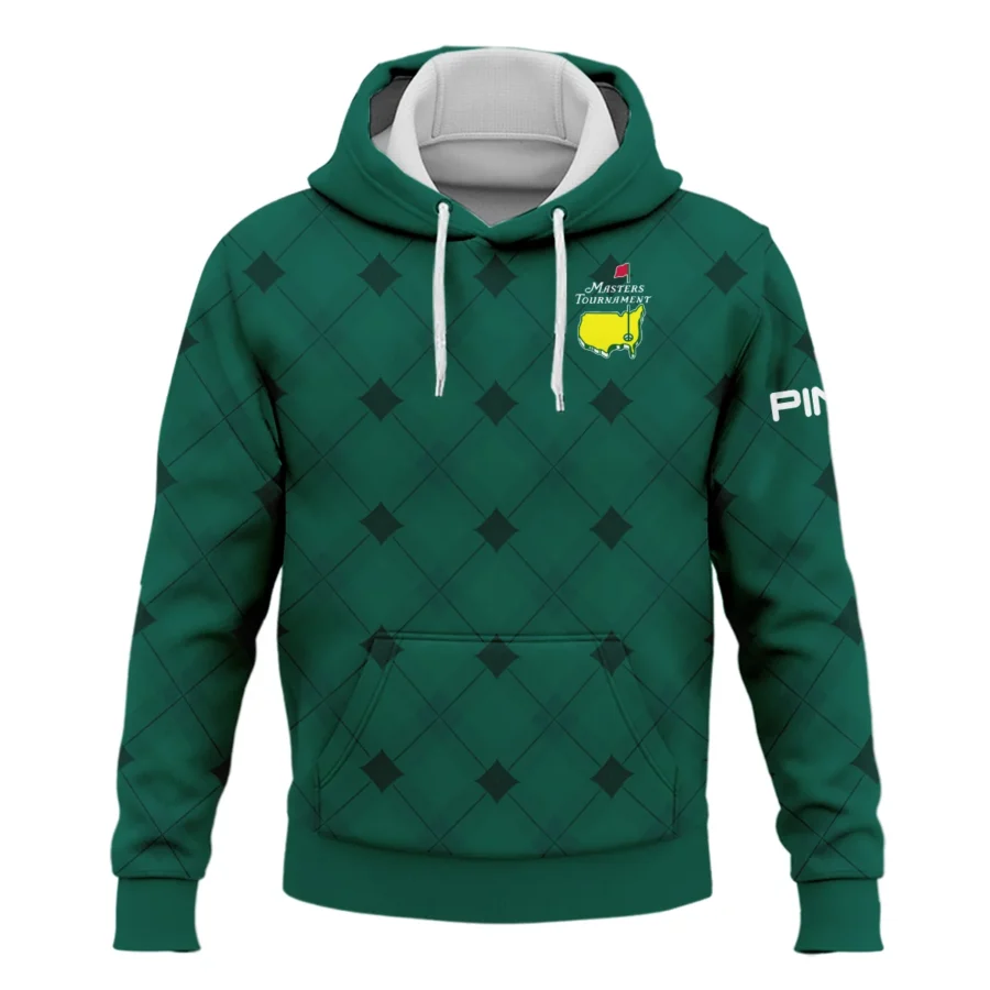 Golf Masters Tournament Green Argyle Pattern Ping Hoodie Shirt Style Classic Hoodie Shirt