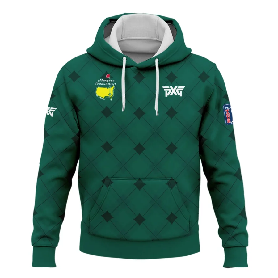 Golf Masters Tournament Green Argyle Pattern Hoodie Shirt Style Classic Hoodie Shirt