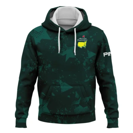 Dark Green Grunge Stars Pattern Golf Masters Tournament Ping Hoodie Shirt Style Classic Hoodie Shirt