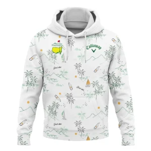 Island Seamless Pattern Golf Masters Tournament Callaway Zipper Hoodie Shirt Style Classic Zipper Hoodie Shirt