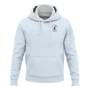 Golf Pattern Cup Light Blue Green 124th U.S. Open Pinehurst Zipper Hoodie Shirt Style Classic Zipper Hoodie Shirt