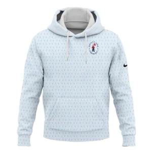 Golf Pattern Cup Light Blue Green 124th U.S. Open Pinehurst Nike Zipper Hoodie Shirt Style Classic Zipper Hoodie Shirt