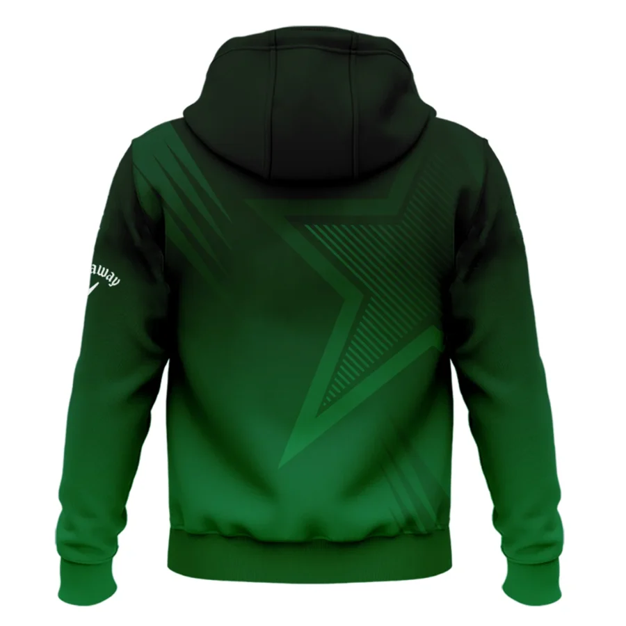 Masters Tournament Callaway Star Dark Green Pattern Hoodie Shirt Style Classic Hoodie Shirt