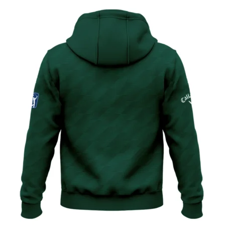 Masters Tournament Callaway Star Dark Green Pattern Zipper Hoodie Shirt Style Classic Zipper Hoodie Shirt