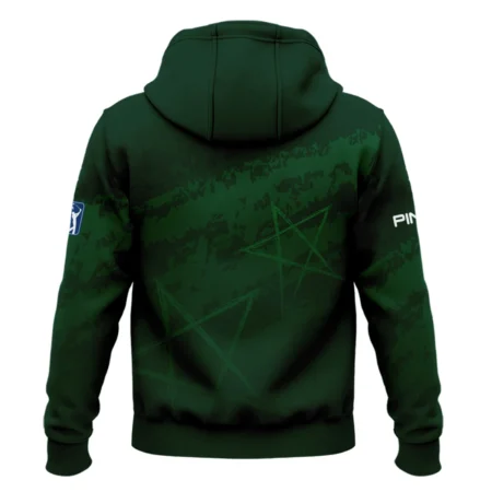 Stars Gradient Dark Green Grunge Pattern Masters Tournament Ping Hoodie Shirt Style Classic Hoodie Shirt