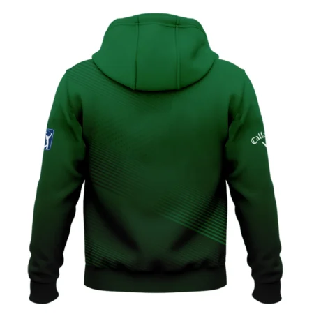 Masters Tournament Stripe Gradient Dark Green Abstract Pattern Callaway Hoodie Shirt Style Classic Hoodie Shirt