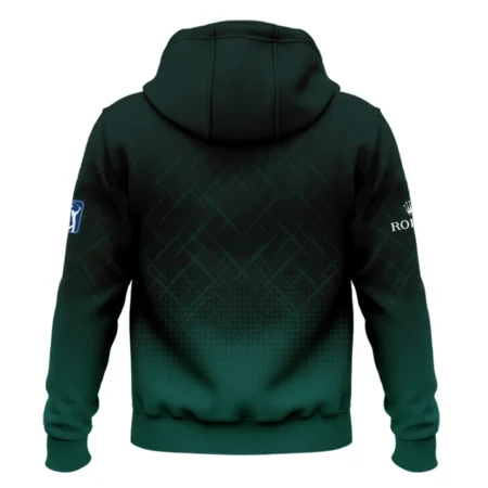 Rolex Masters Tournament Sport Jersey Pattern Dark Green Hoodie Shirt Style Classic Hoodie Shirt