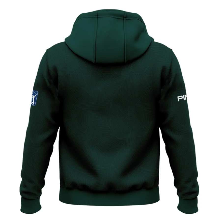 Masters Tournament Ping Pattern Sport Jersey Dark Green Hoodie Shirt Style Classic Hoodie Shirt