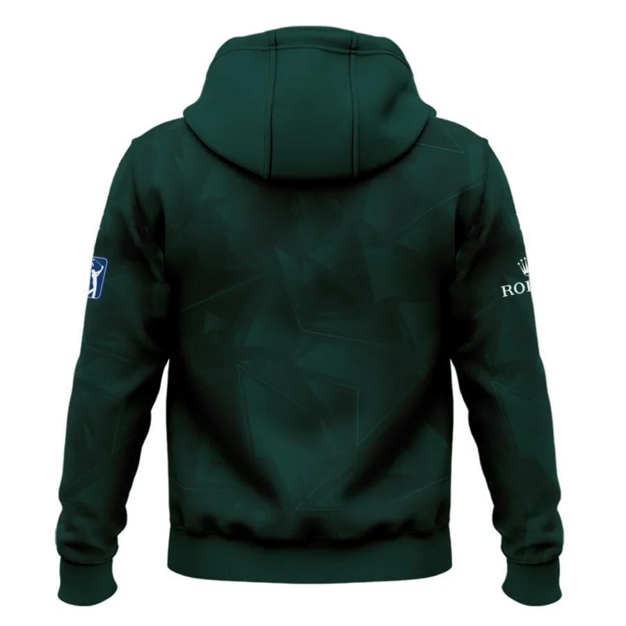 Dark Green Abstract Sport Masters Tournament Rolex Hoodie Shirt Style Classic Hoodie Shirt