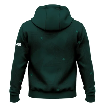 Stars Dark Green Golf Masters Tournament Ping Zipper Hoodie Shirt Style Classic Zipper Hoodie Shirt