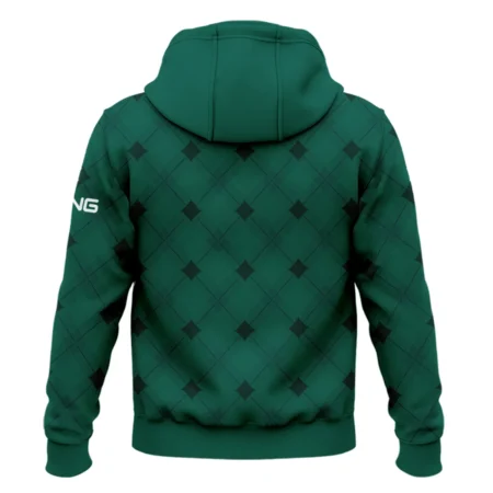 Golf Masters Tournament Green Argyle Pattern Ping Hoodie Shirt Style Classic Hoodie Shirt