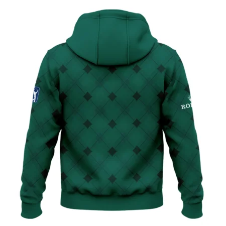 Golf Masters Tournament Green Argyle Pattern Rolex Hoodie Shirt Style Classic Hoodie Shirt