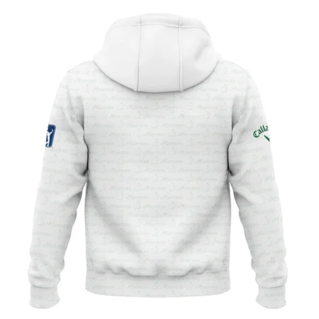 Golf Pattern Cup White Mix Green Masters Tournament Callaway Zipper Hoodie Shirt Style Classic Zipper Hoodie Shirt