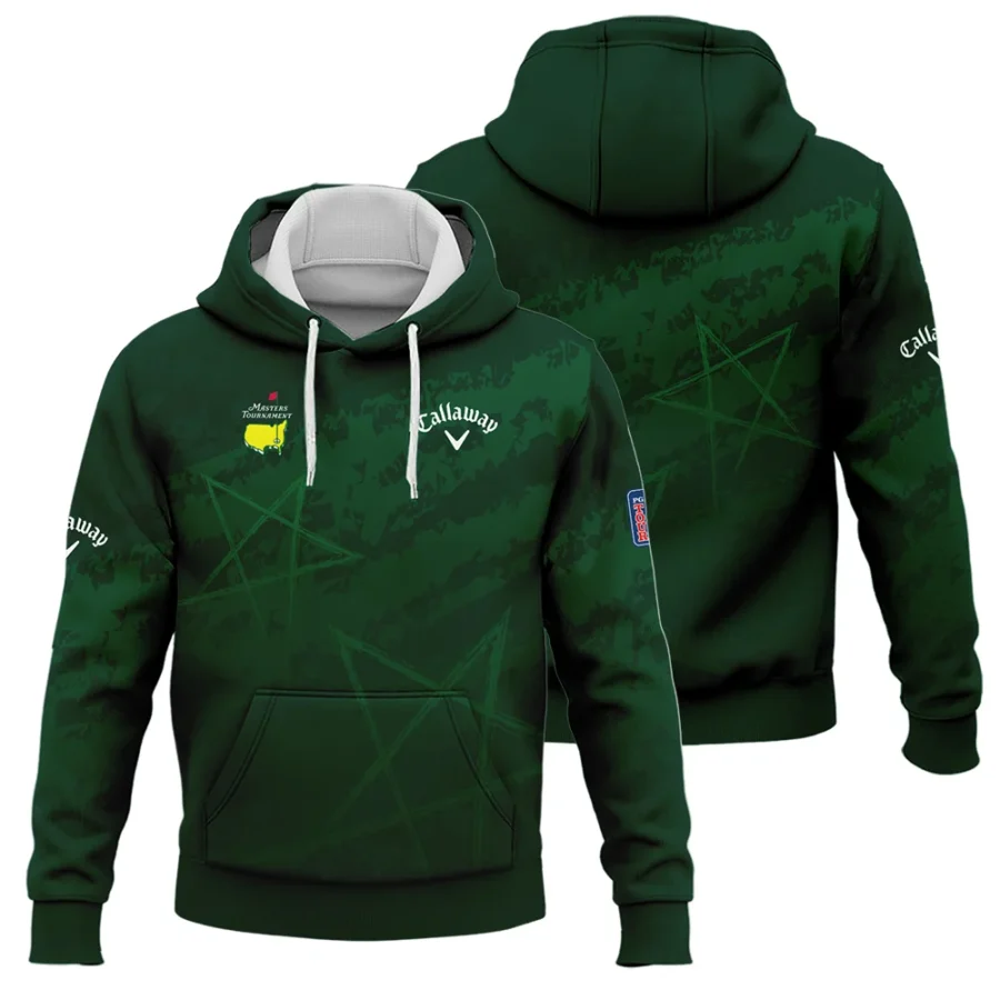 Stars Gradient Dark Green Grunge Pattern Masters Tournament Callaway Hoodie Shirt Style Classic Hoodie Shirt