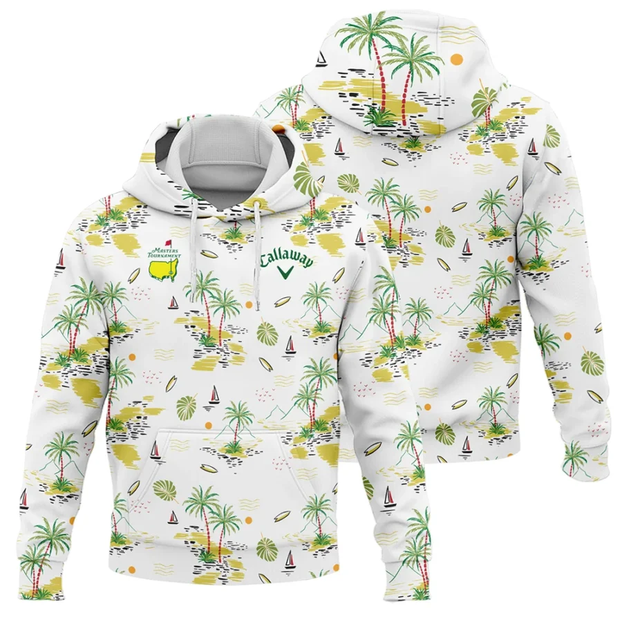 Callaway Landscape With Palm Trees Beach And Oceann Masters Tournament Hoodie Shirt Style Classic Hoodie Shirt