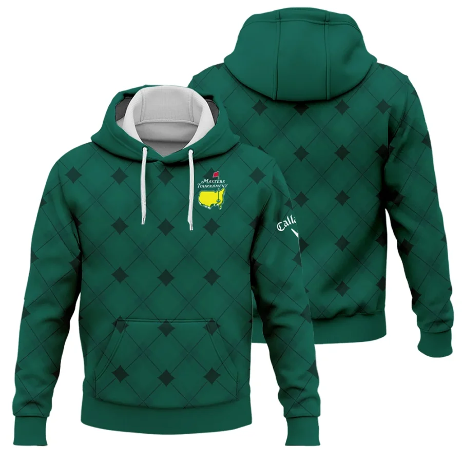 Golf Masters Tournament Green Argyle Pattern Callaway Hoodie Shirt Style Classic Hoodie Shirt