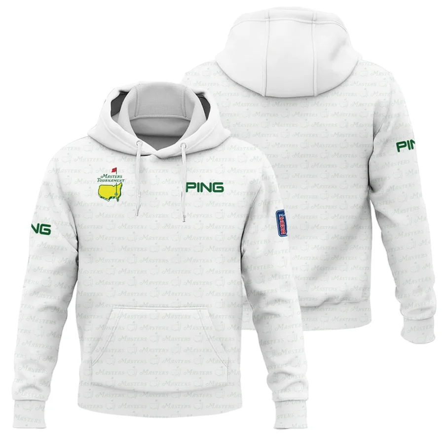 Golf Pattern Cup White Mix Green Masters Tournament Ping Hoodie Shirt Style Classic Hoodie Shirt