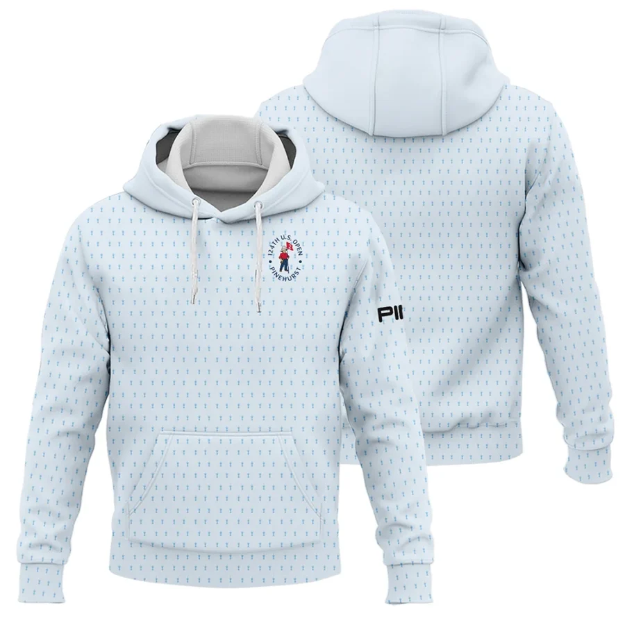 Golf Pattern Cup Light Blue Green 124th U.S. Open Pinehurst Ping Hoodie Shirt Style Classic Hoodie Shirt