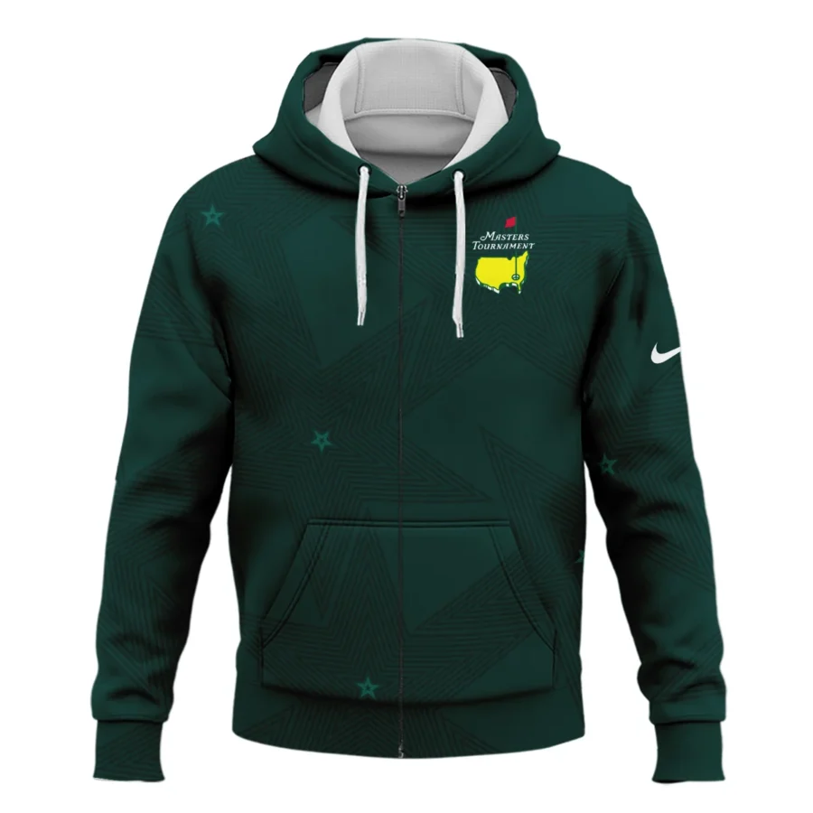 Stars Dark Green Golf Masters Tournament Nike Zipper Hoodie Shirt Style Classic Zipper Hoodie Shirt