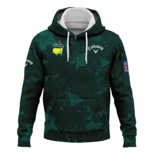 Dark Green Grunge Stars Pattern Golf Masters Tournament Callaway Hoodie Shirt Style Classic Hoodie Shirt