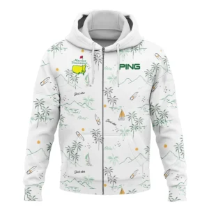 Island Seamless Pattern Golf Masters Tournament Ping Quarter-Zip Jacket Style Classic Quarter-Zip Jacket