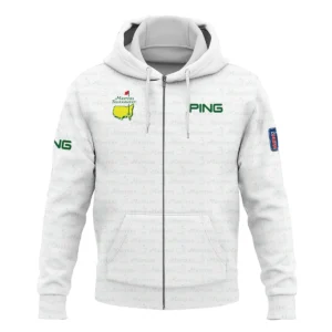 Golf Pattern Cup White Mix Green Masters Tournament Ping Quarter-Zip Jacket Style Classic Quarter-Zip Jacket