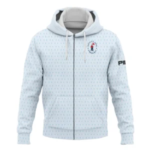 Golf Pattern Cup Light Blue Green 124th U.S. Open Pinehurst Ping Quarter-Zip Jacket Style Classic Quarter-Zip Jacket