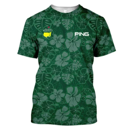 Masters Tournament Ping Tileable Seamless Hawaiian Pattern Unisex T-Shirt Style Classic T-Shirt