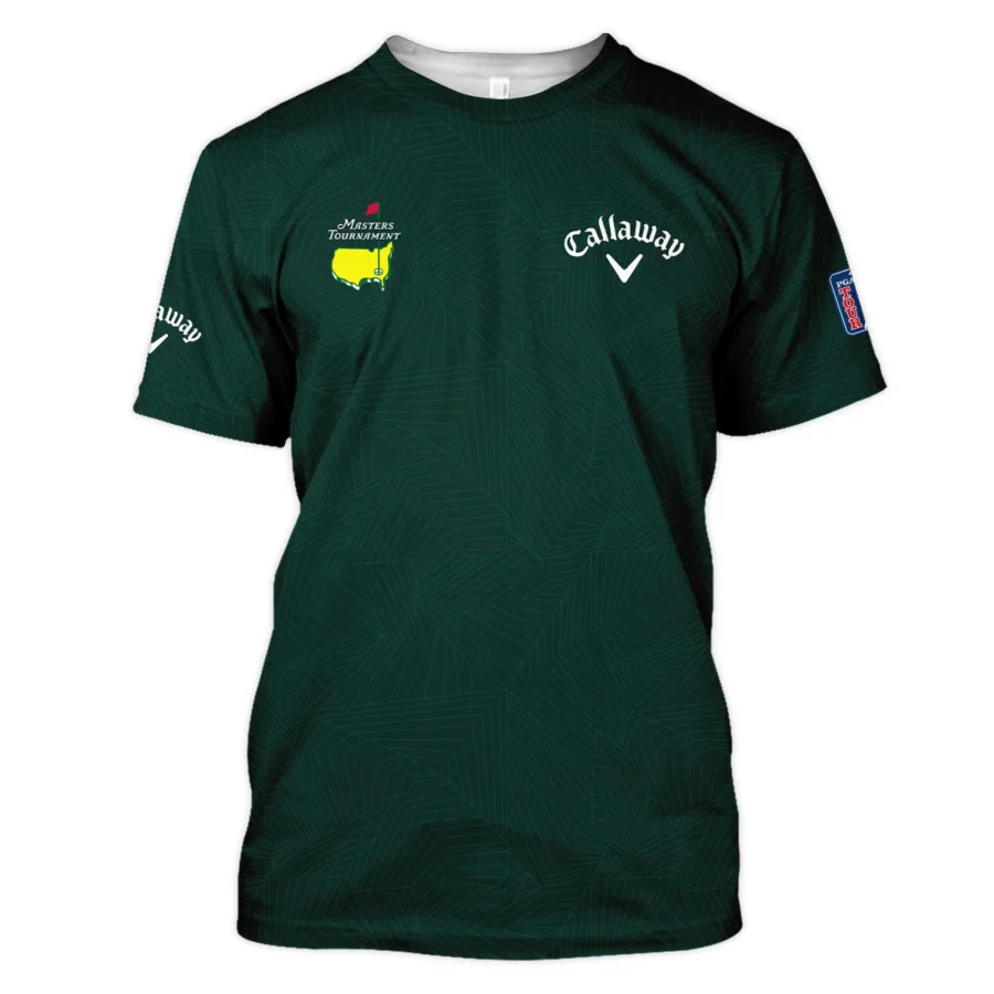 Masters Tournament Callaway Pattern Sport Jersey Dark Green Unisex T-Shirt Style Classic T-Shirt