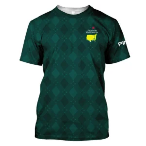 Dark Green Argyle Plaid Pattern Golf Masters Tournament Ping Unisex Sweatshirt Style Classic Sweatshirt