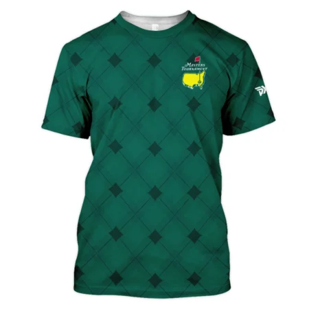 Golf Masters Tournament Green Argyle Pattern Unisex T-Shirt Style Classic T-Shirt