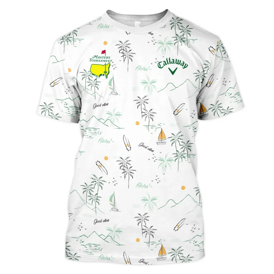 Island Seamless Pattern Golf Masters Tournament Callaway Unisex T-Shirt Style Classic T-Shirt