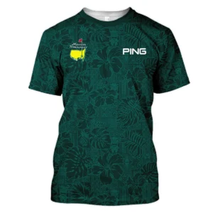 Hibiscus And Tropical Leaves With Tribal Elements Pattern Golf Masters Tournament Ping Unisex Sweatshirt Style Classic Sweatshirt