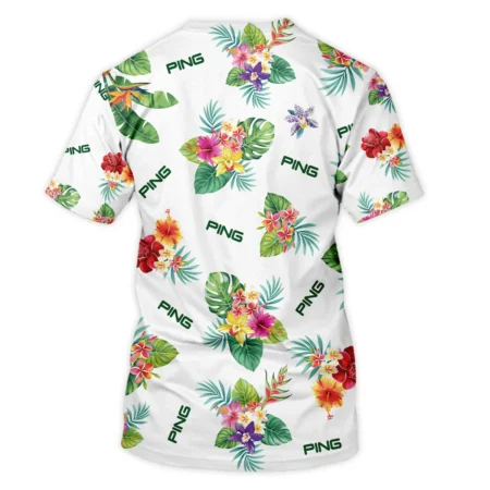 Ping Hawaiian Flower Unisex T-Shirt Style Classic T-Shirt