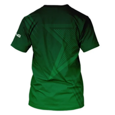 Masters Tournament Ping Star Dark Green Pattern Unisex T-Shirt Style Classic T-Shirt