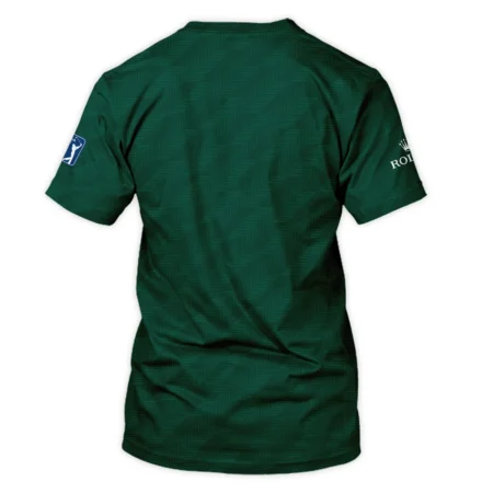 Masters Tournament Rolex Star Dark Green Pattern Unisex T-Shirt Style Classic T-Shirt