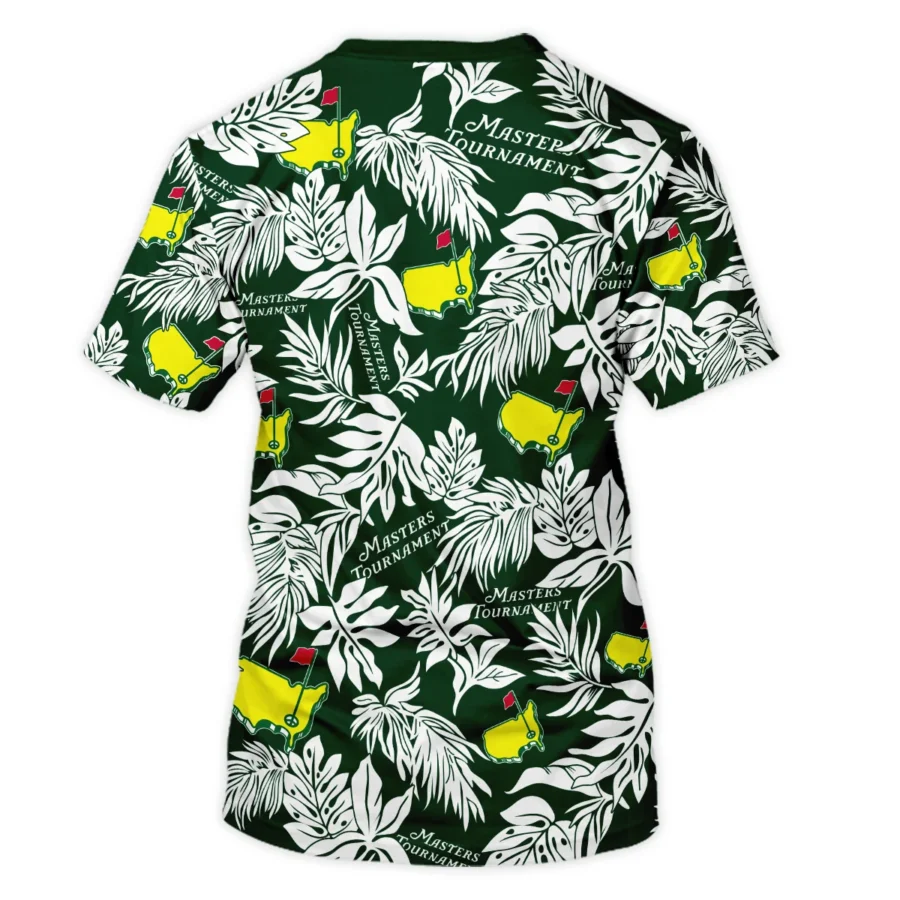 Hawaiian Tropical Leaves Pattern Golf Masters Tournament Unisex T-Shirt Style Classic T-Shirt