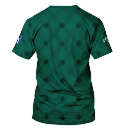Golf Masters Tournament Green Argyle Pattern Callaway Unisex T-Shirt Style Classic T-Shirt