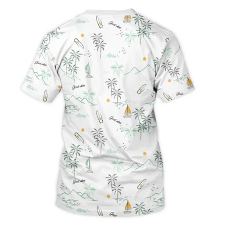 Island Seamless Pattern Golf Masters Tournament Callaway Unisex T-Shirt Style Classic T-Shirt