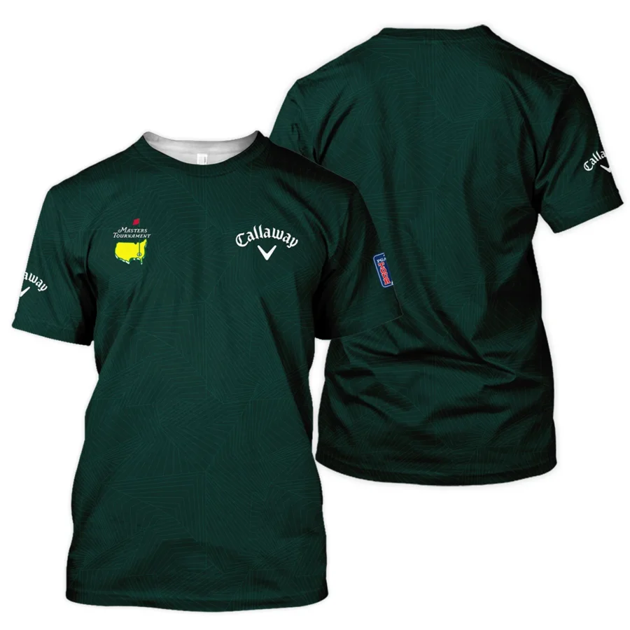 Masters Tournament Callaway Pattern Sport Jersey Dark Green Unisex T-Shirt Style Classic T-Shirt