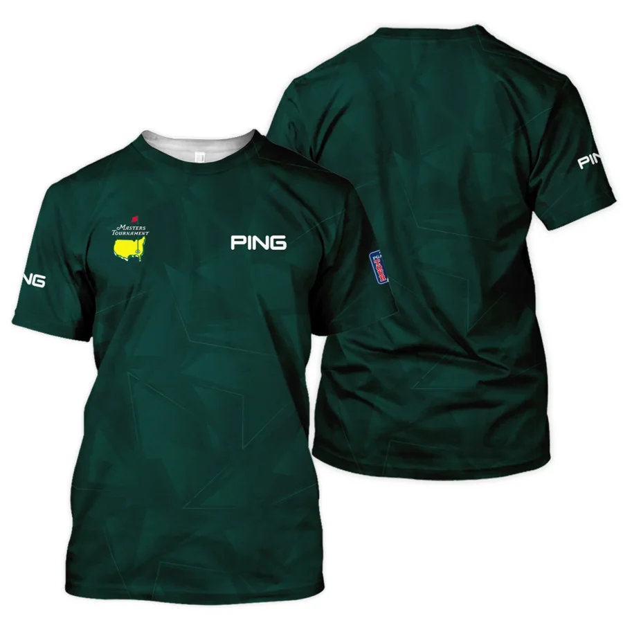 Dark Green Abstract Sport Masters Tournament Ping Unisex T-Shirt Style Classic T-Shirt