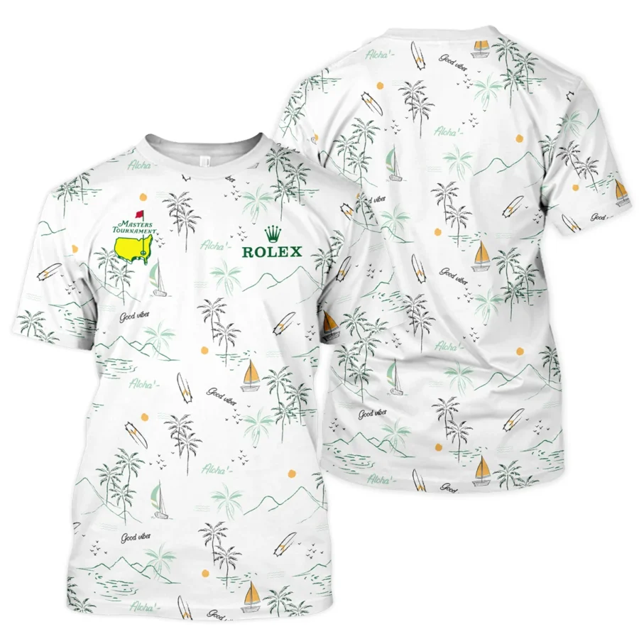 Island Seamless Pattern Golf Masters Tournament Rolex Unisex T-Shirt Style Classic T-Shirt