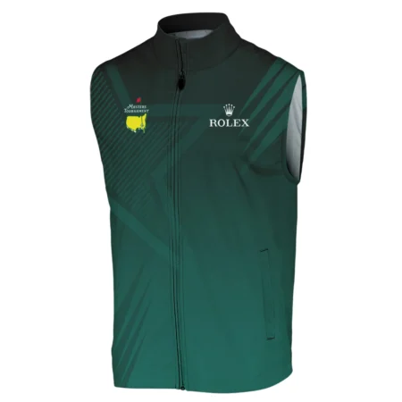 Sports Ping Masters Tournament Bomber Jacket Star Pattern Dark Green Gradient Golf Sleeveless Jacket Style Classic Sleeveless Jacket