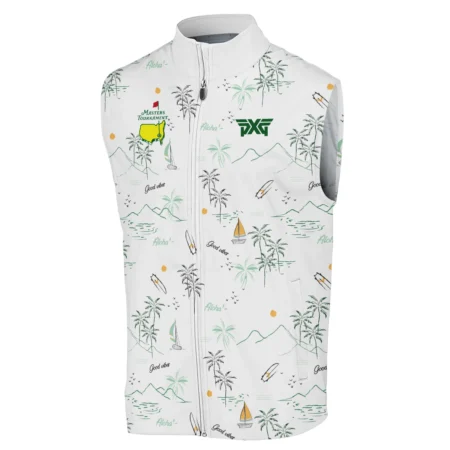 Island Seamless Pattern Golf Masters Tournament Sleeveless Jacket Style Classic Sleeveless Jacket