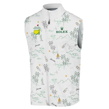 Island Seamless Pattern Golf Masters Tournament Rolex Sleeveless Jacket Style Classic Sleeveless Jacket