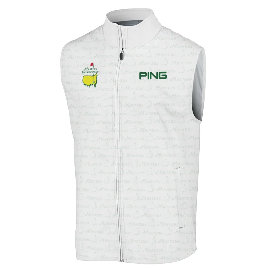 Golf Pattern Cup White Mix Green Masters Tournament Ping Sleeveless Jacket Style Classic Sleeveless Jacket