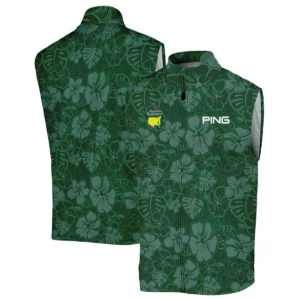 Masters Tournament Ping Tileable Seamless Hawaiian Pattern Quarter-Zip Jacket Style Classic Quarter-Zip Jacket